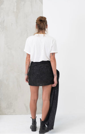 Shimmer Panel skirt