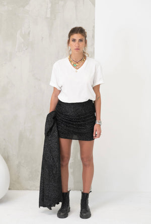 Shimmer Panel skirt