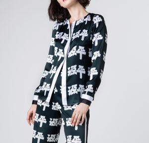 Japanese Letters Pyjama Shirt