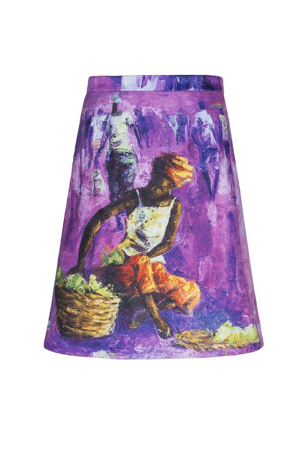 Koblanc A-line Skirt