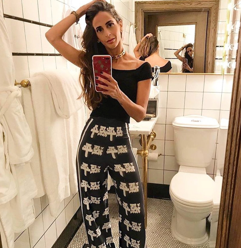 Japanese Letters Pyjama Pants